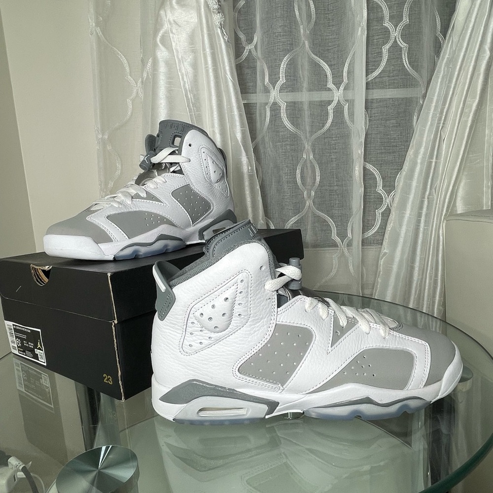 Jordan 6 Retro 'Cool Grey' GS (sz 6.5)